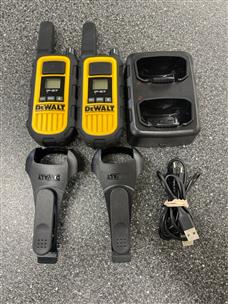 DEWALT FRS 2 Way 2 Watt IP67 Radio Set 2 Pack Very Good Buya